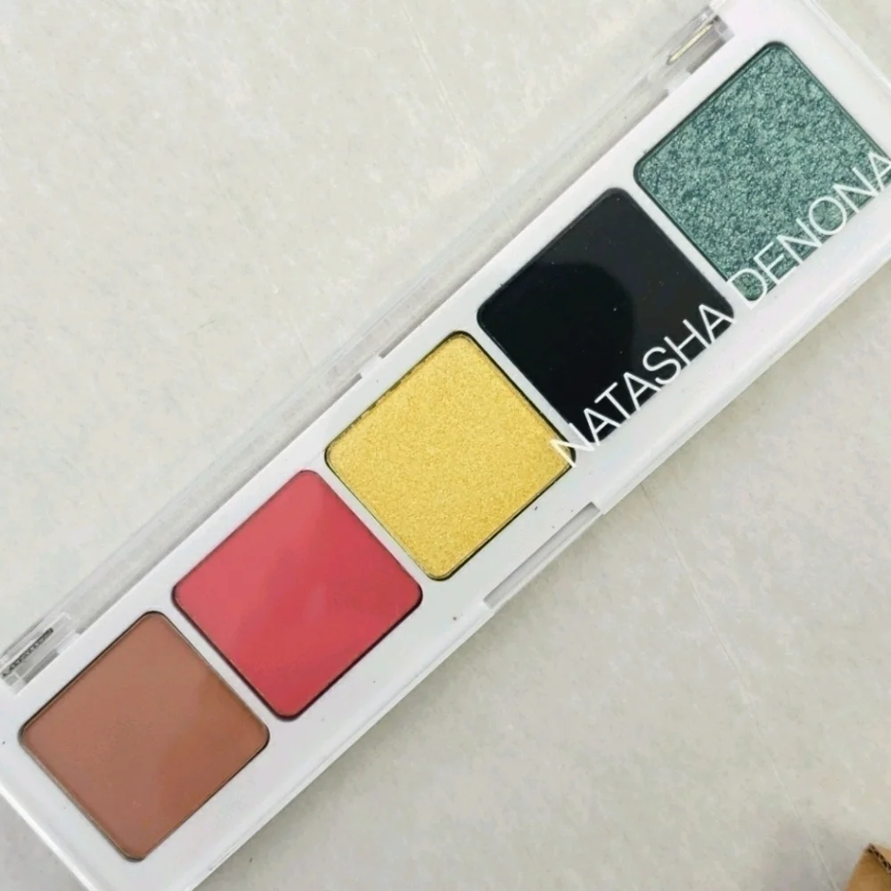 NATASHA Denona Jubilee 5 Eyeshadow Pallette NIB Vibrant Colors